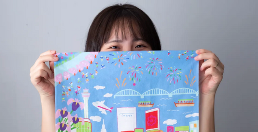テキスタイルデザイナー 吉岡陽子 × uninuのコラボ浴衣を発売！